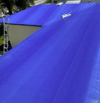 Mise Hors d'Eau et Bâchage d'Urgence de Toiture